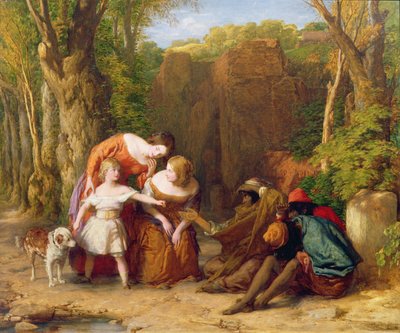Train up a child in the way he should go... by William Mulready